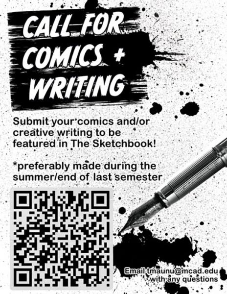 The Sketchbook Call for Comics and Writing