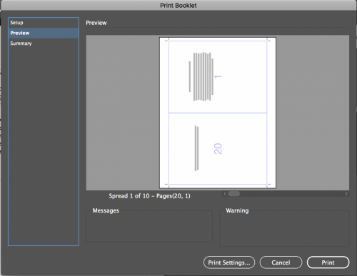 printing a booklet in indesign cc 2015