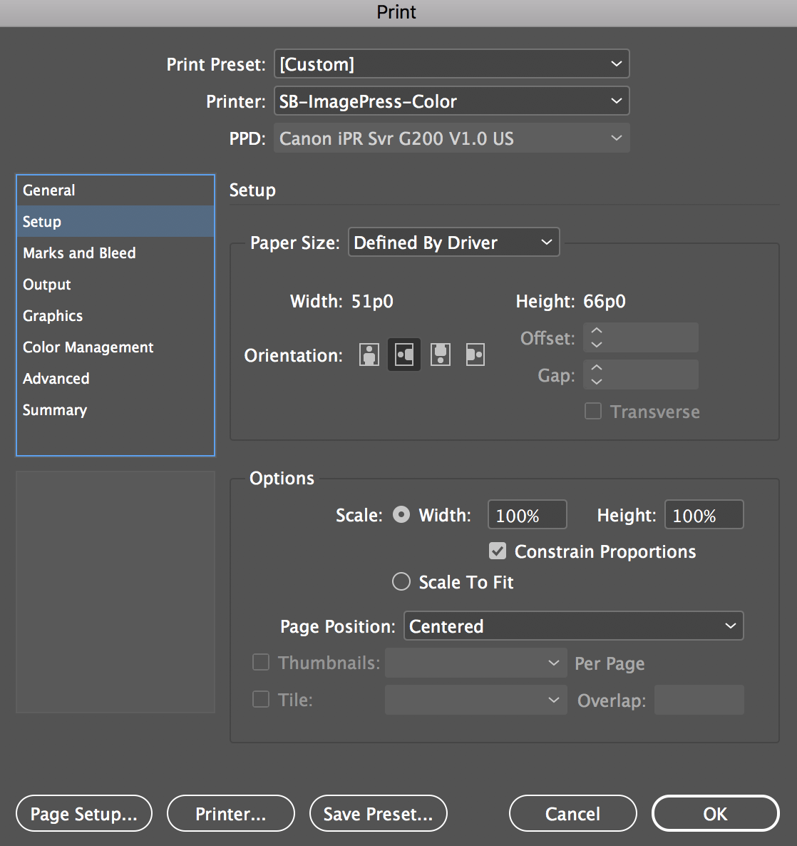How Print a Booklet from InDesign | MCAD Intranet