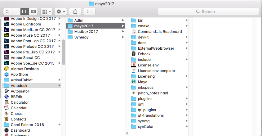 autodesk maya 2017 files in 2016